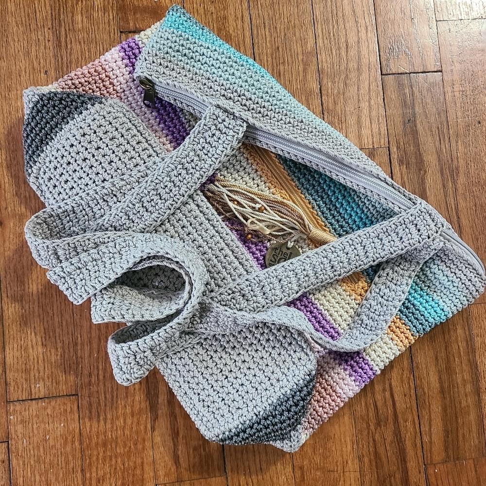 The Sak Women’s Classics Hand-crochet Carry-all Crafted Classics AUTHENTIC - Picture 6 of 9